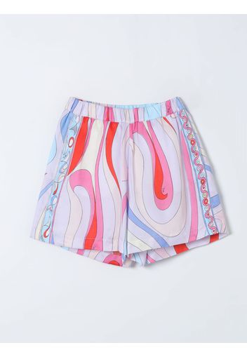 Pantaloncino Emilio Pucci Junior in viscosa stampato