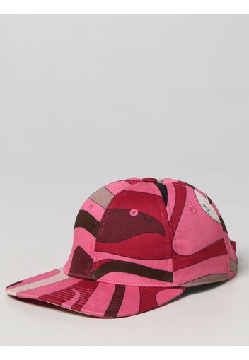 Cappello Emilio Pucci in cotone con stampa grafica