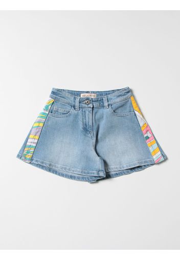 Pantaloncino EMILIO PUCCI Bambino colore Azzurro