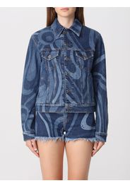 Giacca Emilio Pucci in denim stampato