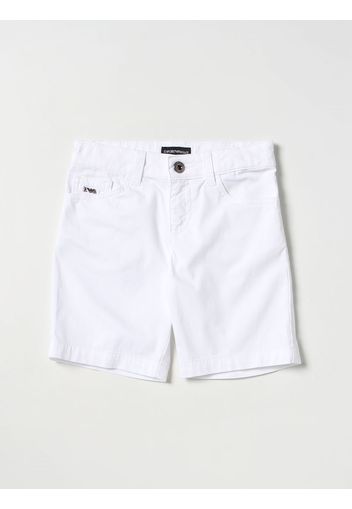 Pantaloncino EMPORIO ARMANI KIDS Bambino colore Bianco