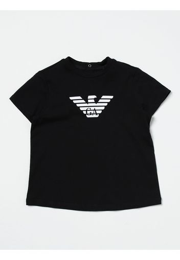 T-Shirt EMPORIO ARMANI KIDS Bambino colore Nero