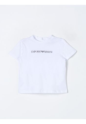 T-Shirt EMPORIO ARMANI KIDS Bambino colore Bianco