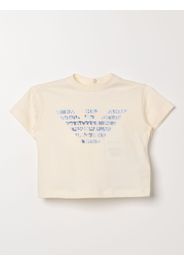 T-Shirt EMPORIO ARMANI KIDS Bambino colore Panna