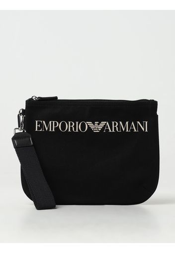 Pochette Emporio Armani in tessuto