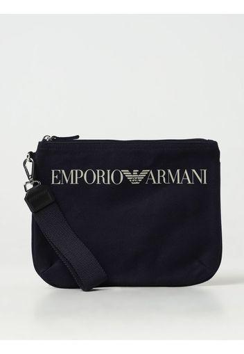 Pochette Emporio Armani in tessuto