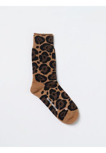 Calze Emporio Armani in cotone stretch stampa animalier