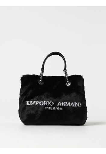 Borsa Emporio Armani in pelliccia sintetica