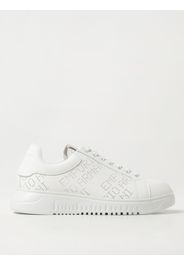 Sneakers Icon Emporio Armani in pelle con logo traforato