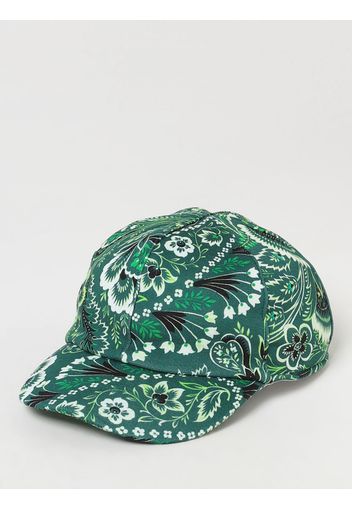 Cappello Etro Kids in cotone con stampa Paisley all over