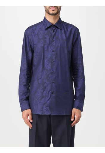 Camicia Etro in cotone jacquard