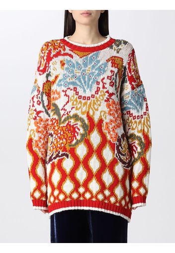 Maglione Etro in jacquard di misto lana e alpaca