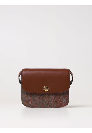 Borsa Essential Etro in cotone spalmato e pelle