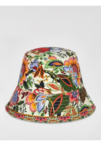 Cappello Etro in cotone con stampa floreale