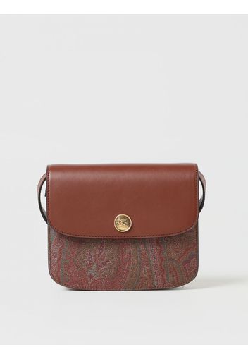 Borsa Essential Etro in cotone spalmato e pelle