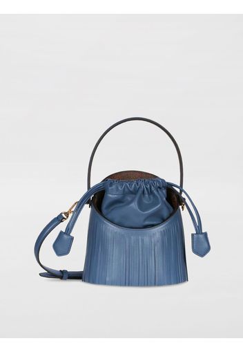 Borsa Saturno Etro in pelle e nappa con frange