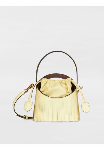 Borsa Saturno Etro in pelle e nappa con frange