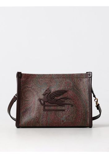 Borsa Etro in cotone spalmato con Paisley all over