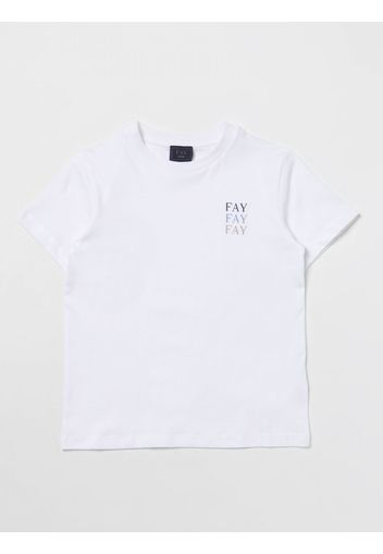 T-shirt Fay Junior in cotone