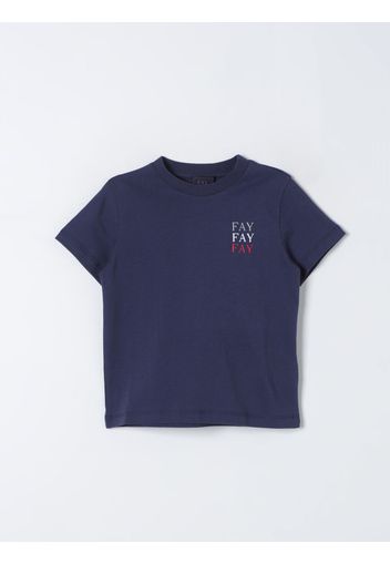 T-shirt Fay Junior in cotone
