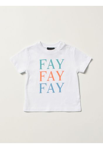 T-shirt basic Fay in cotone con logo