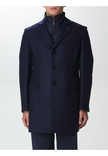 Cappotto Fay in panno e nylon trapuntato