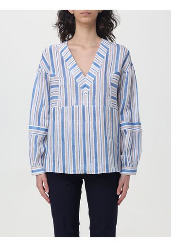 Blusa Fay in lino a righe