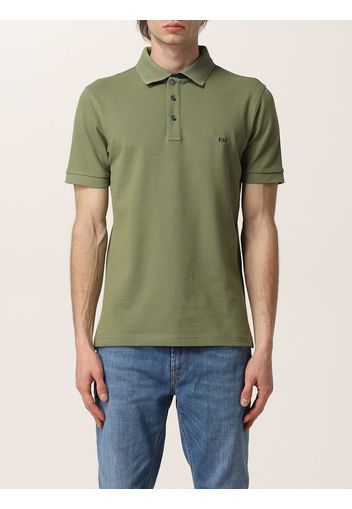 Polo Fay in cotone stretch con logo