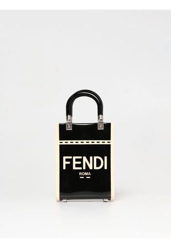 Borsa Sunshine Fendi in canvas e vernice