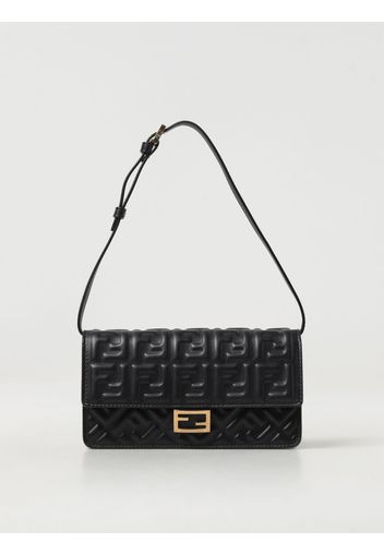 Borsa wallet Baguette Fendi in nappa embossed