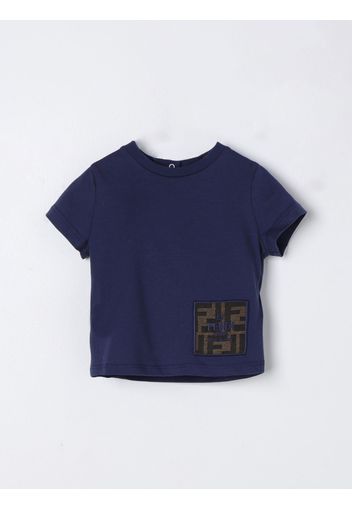 T-Shirt FENDI KIDS Bambino colore Blue