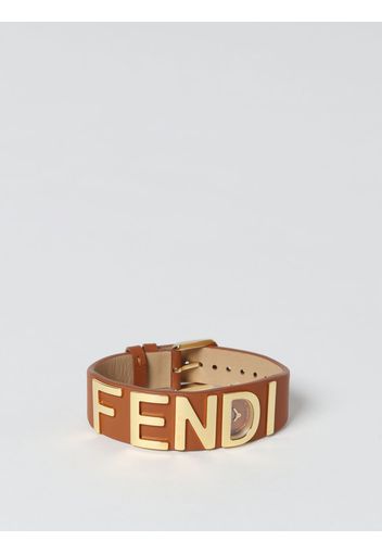 Orologio Fendigraphy Fendi in acciao e pelle