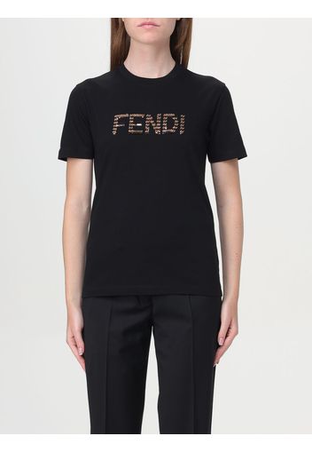 T-shirt in cotone Fendi