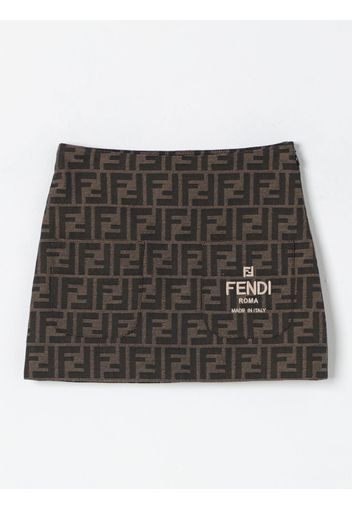 Gonna FENDI Bambino colore Tabacco