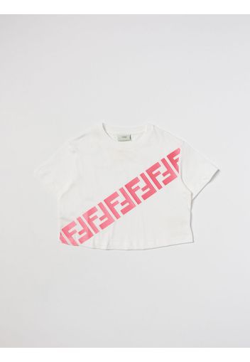 T-shirt Fendi Kids in cotone