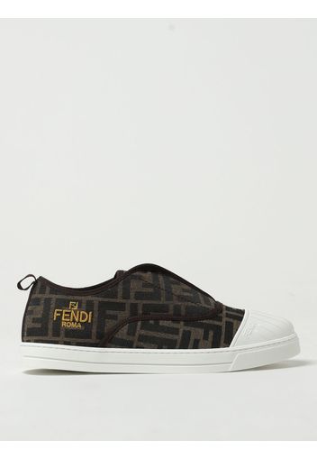 Sneakers Fendi Kids in tessuto FF jacquard