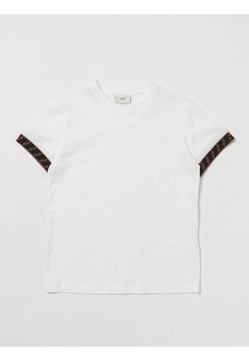 T-Shirt FENDI KIDS Bambino colore Bianco