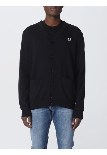 Cardigan Fred Perry in lana