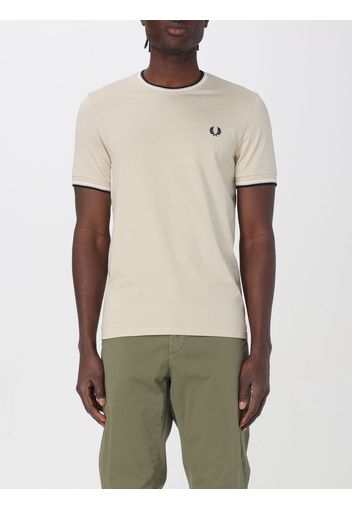 T-shirt Fred Perry in cotone con logo