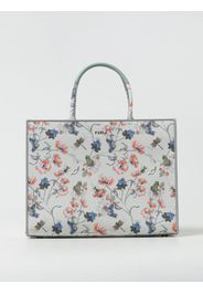 Borsa Opportunity Furla in canvas con stampa floreale all over