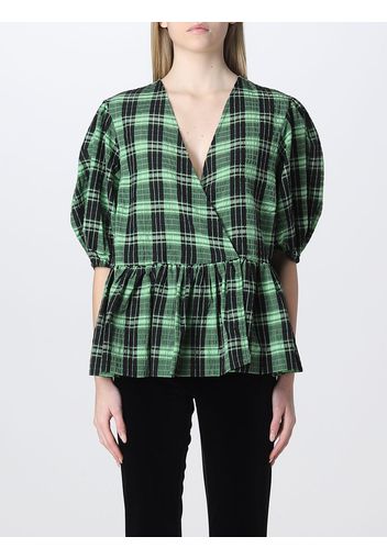 Blusa Ganni in misto cotone