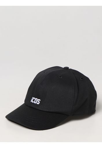 Cappello Gcds Kids in cotone con logo ricamato