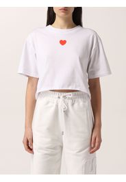 T-shirt cropped Gcds in cotone