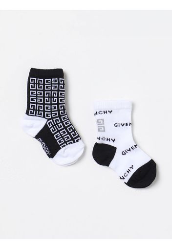 Set 2 paia di calze Givenchy in cotone con 4G jacquard