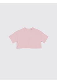 T-shirt crop in cotone con logo Givenchy