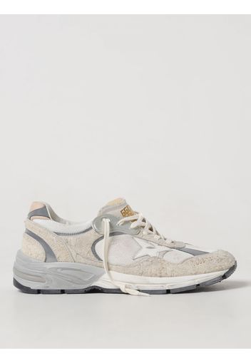 Sneakers Running Dad Golden Goose in pelle scamosciata e mesh