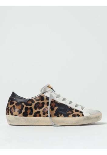 Sneakers Superstar Golden Goose in cavallino e pelle