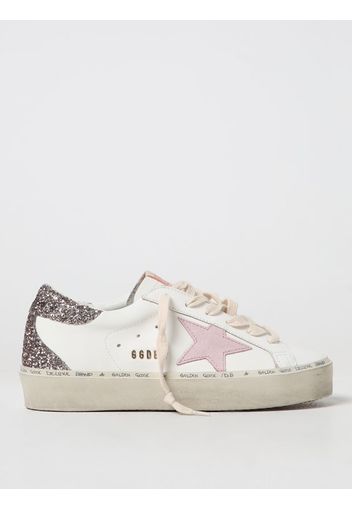 Sneakers Hi Star Classic Golden Goose in pelle e glitter