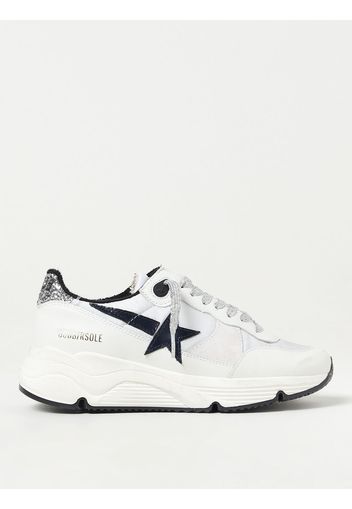 Sneakers Running Sole Golden Goose in pelle e nylon