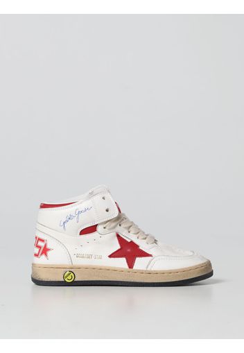 Sneakers Sky Star Golden Goose in nappa effetto used